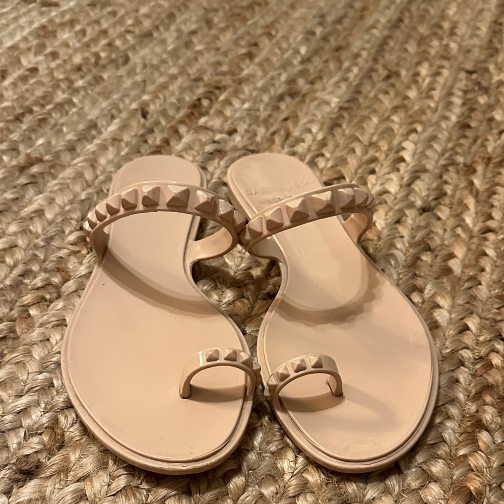 Carmen Sol Sandals in Nude